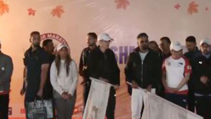 Kashmir's First International Marathon Kicks Off, Athletes from 13 Countries Compete