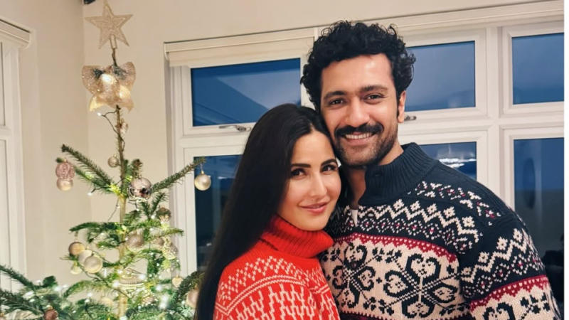 Katrina Kaif and Vicky Kaushal Christmas celebration