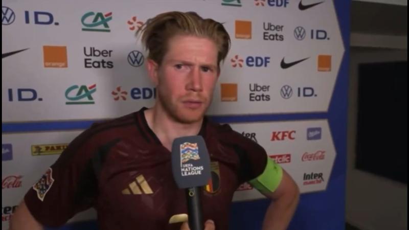 Kevin De Bruyne blasts Belgium teammate