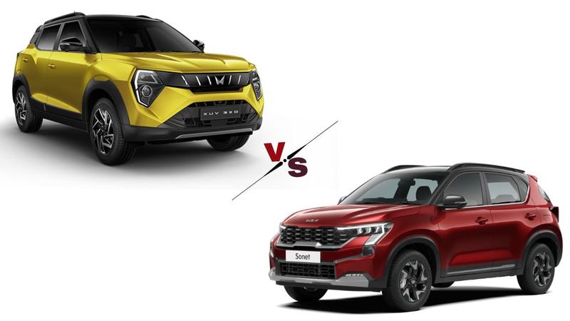 Kia Sonet vs Mahindra XUV 3XO