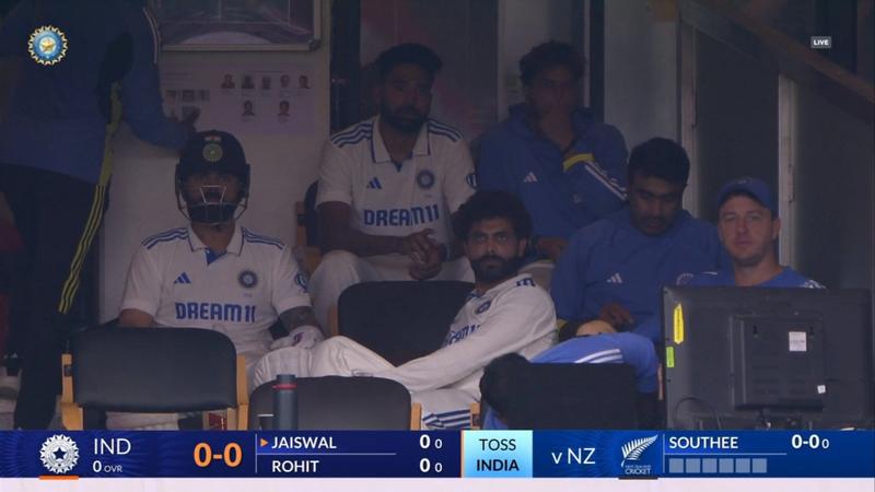 Kohli padded-up