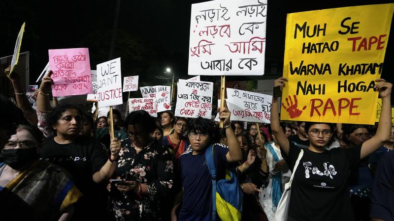 Kolkata doctor's rape-murder: Hundreds of women again hit streets in Bengal, demand justice