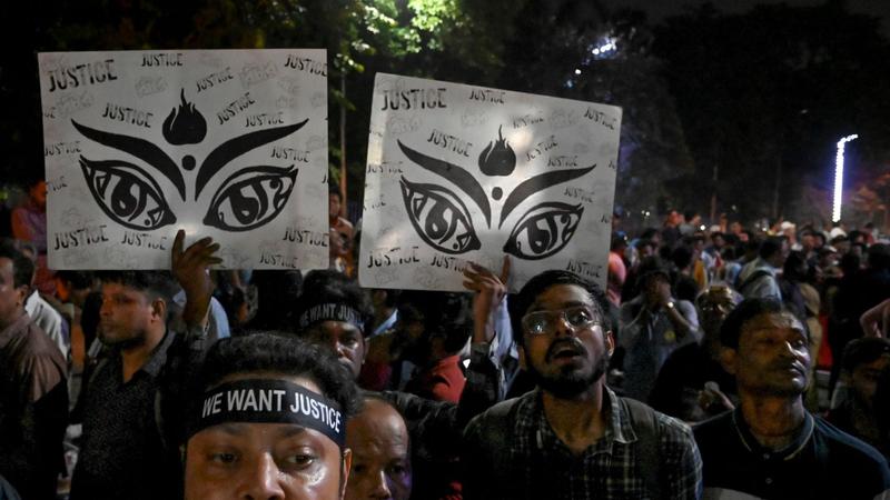 Kolkata doctors protest