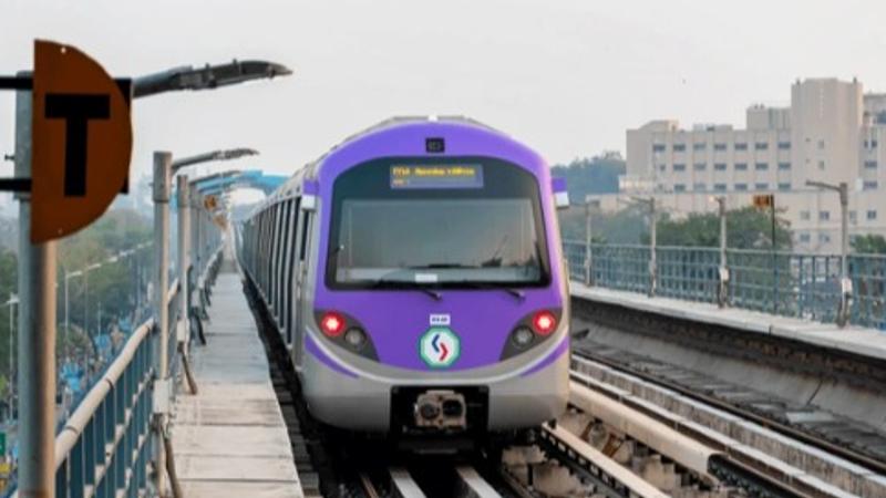 Kolkata Metro train