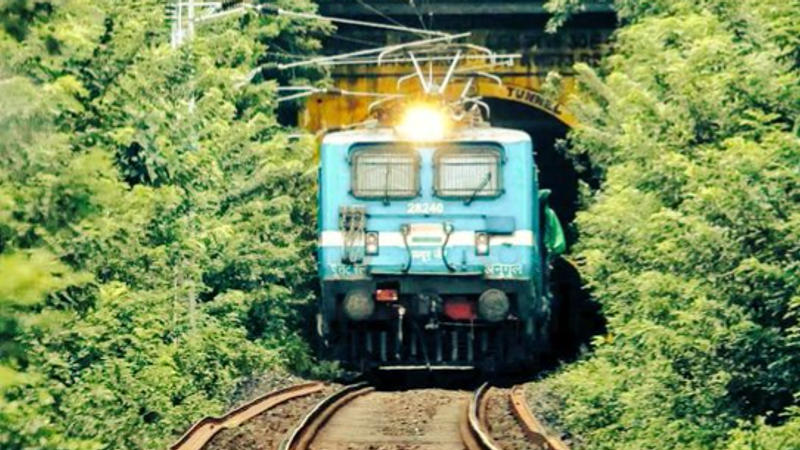 Trains On Konkan Railway Route Halted Due To Water Seepage In Tunnel