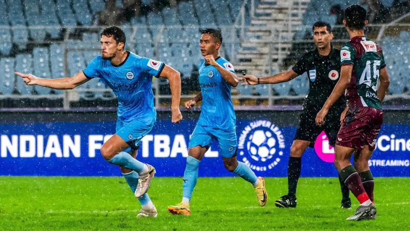  Krouma's late goal salvages point for Mumbai City FC against Mohun Bagan SG