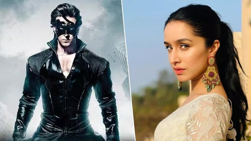 Krrish Poster (L), Shraddha Kapoor (R)