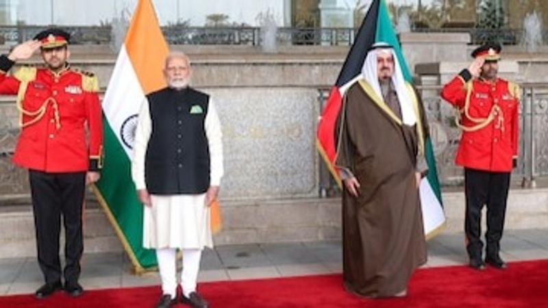 Kuwait Confers Its Highest Honor Mubarak AI-Kabeer Order on PM Modi 