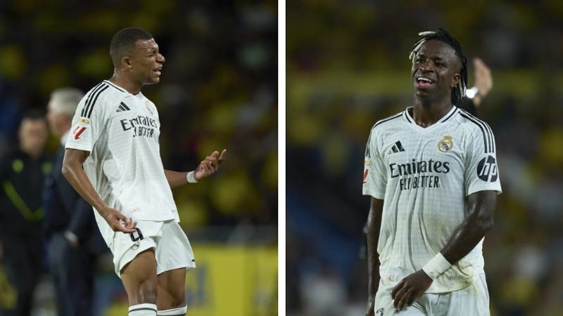 Kylian Mbappe and Vinicius Jr