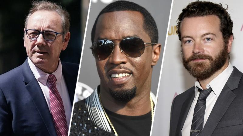 L to R: Kevin Spacey, Sean 'Diddy' Combs and Danny Masterson have been prosecuted for sexual harassment 