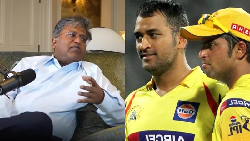 Lalit Modi and MS Dhoni, Suresh Raina