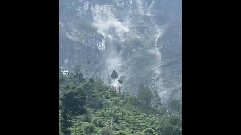 Landslide in Chamoli