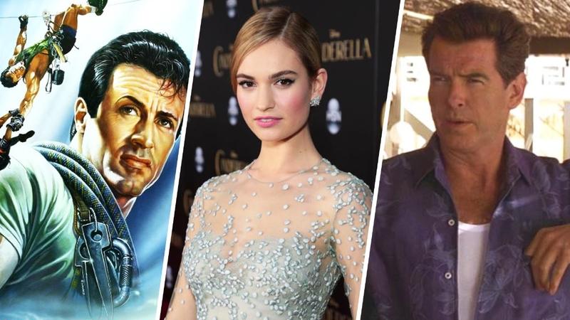 Lily James, Pierce Brosnan to lead 'Cliffhanger' reboot