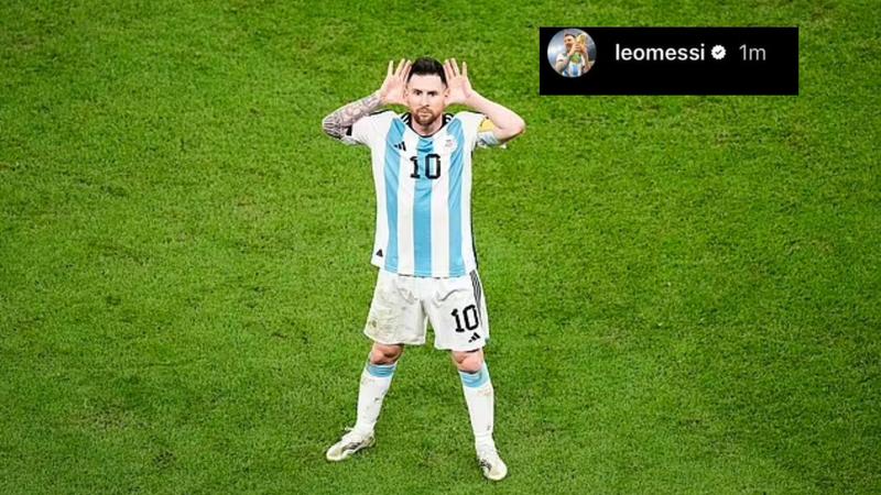 Lionel Messi calls out Paris Olympics