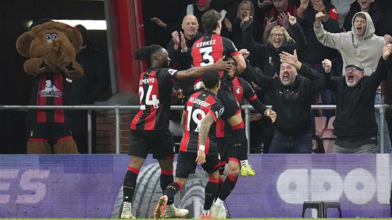 Liverpool goes top of Premier League as Man City’s 32-game unbeaten streak ends at Bournemouth