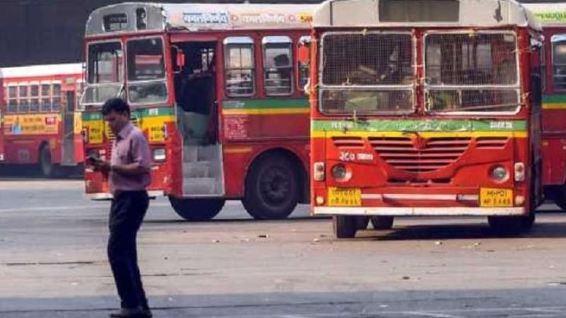 Maharashtra Bus Services Hit