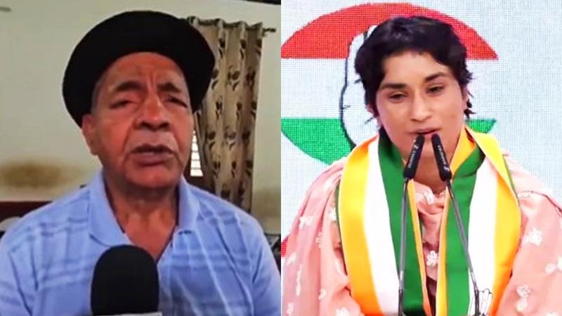 Mahavir Phogat and Vinesh Phogat