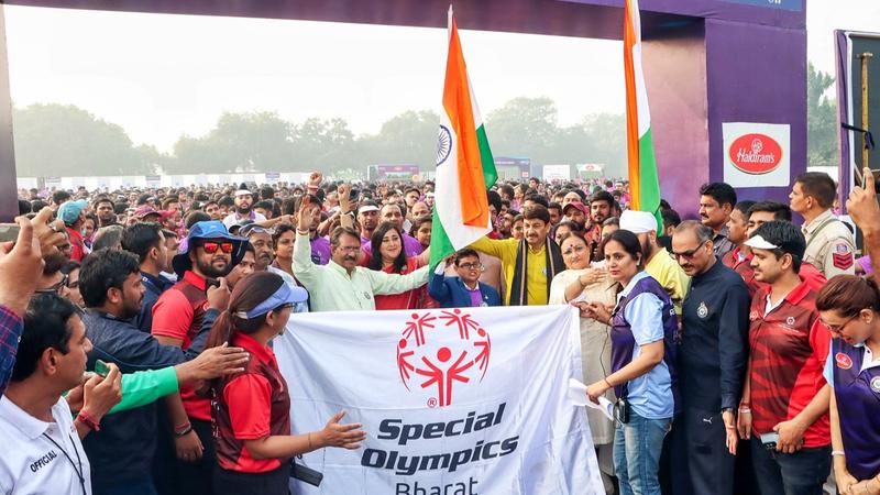 Mallika Nadda at 'Run for Inclusion' event