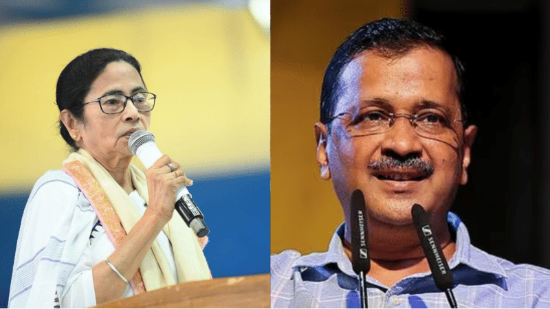 Mamata Banerjee And Arvind Kejriwal