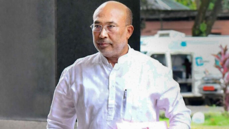 Manipur CM N Biren Singh's residence attacked by mob amidst rising tension in the state