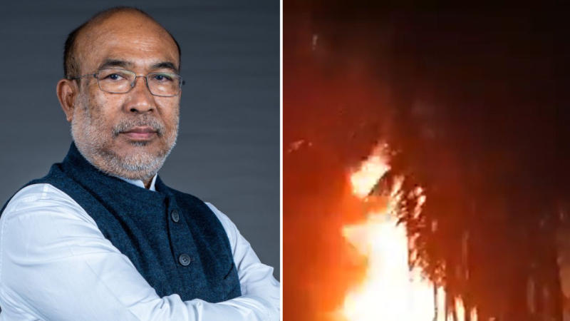 Manipur CM on Drone Attacks