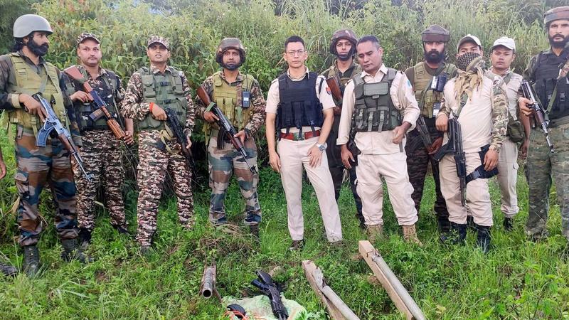 Arms, Ammunition Seized in Manipur