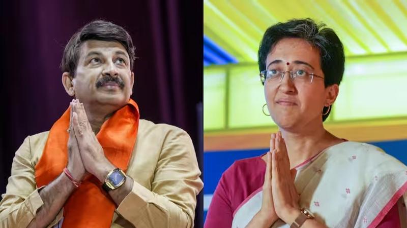 Manoj Tiwari congratulated Atishi