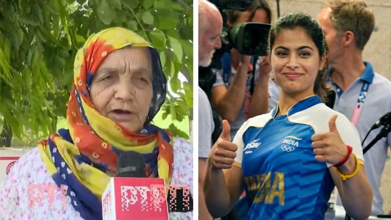 Manu Bhaker's grandmother is proud of her achievements.