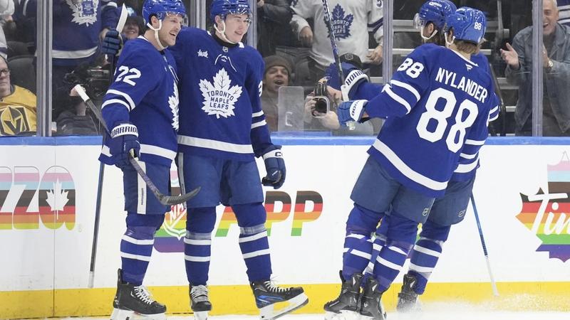 Maple Leafs defeat Vegas Golden Knights 3-0 