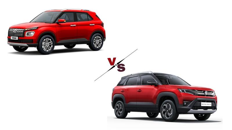 Maruti Suzuki Brezza vs Hyundai Venue