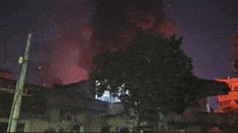 Massive fire engulfs several houses in Patna