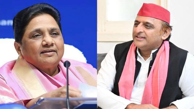 Mayawati and Akhilesh Yadav