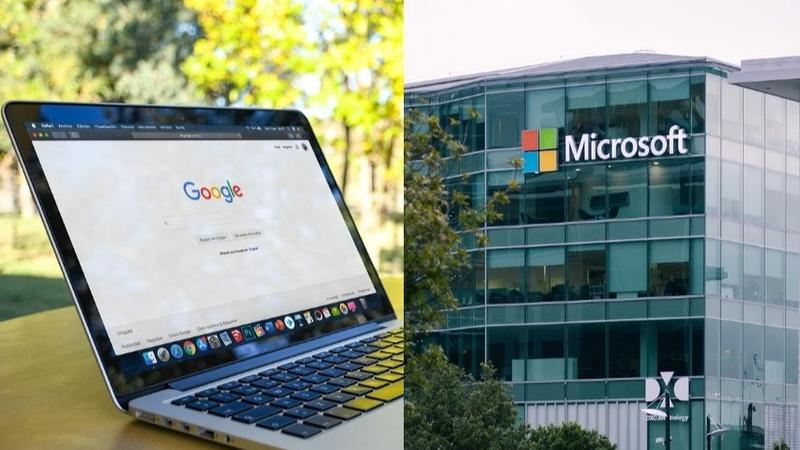 Microsoft and Google