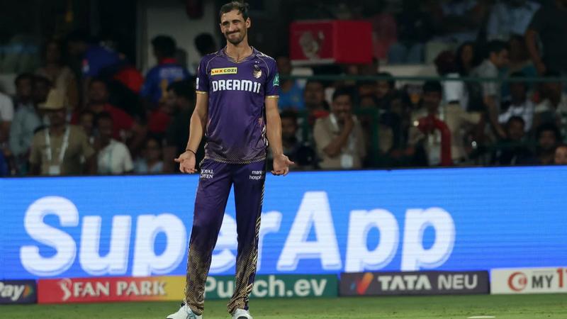 Mitchell Starc in IPL 2024 for KKR