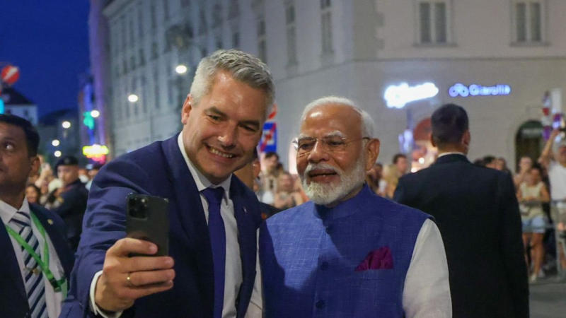 PM Modi in Austria