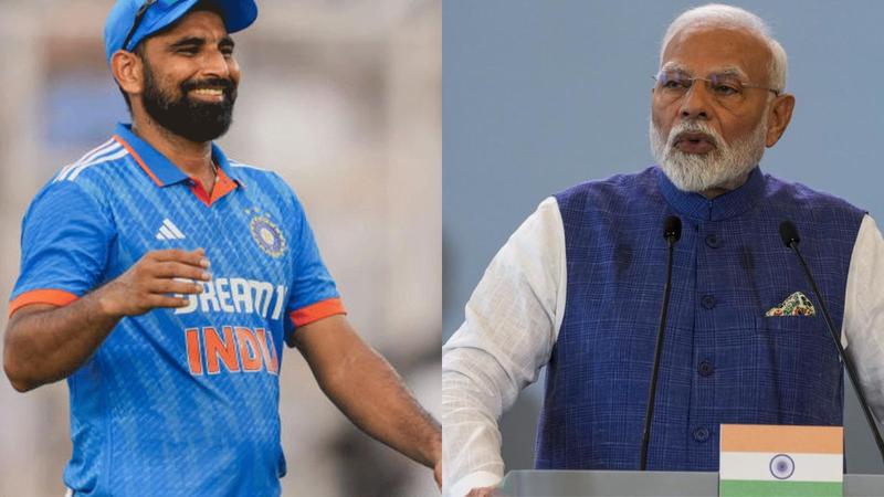 Mohammad Shami Birthday Wishes to PM Modi