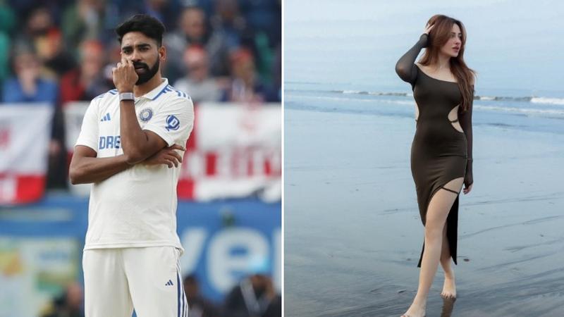 Mohammed Siraj and Mahira Sharma