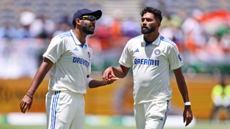 Mohammed Siraj, Jasprit Bumrah