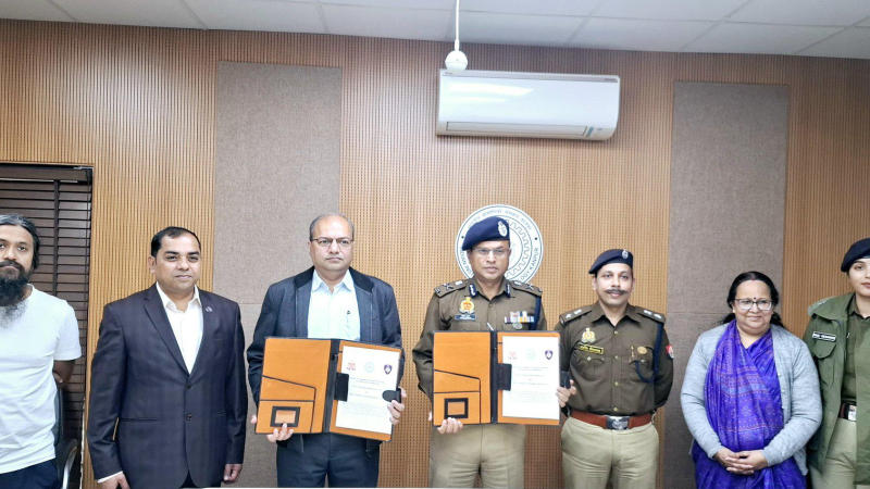 MOU signed between Kanpur Police and IIT Kanpur