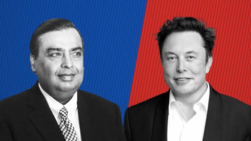 Mukesh Ambani Vs Elon Musk