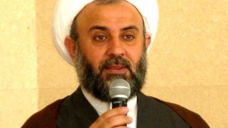 Nabil Qaouk, the deputy head of Hezbollah’s executive council