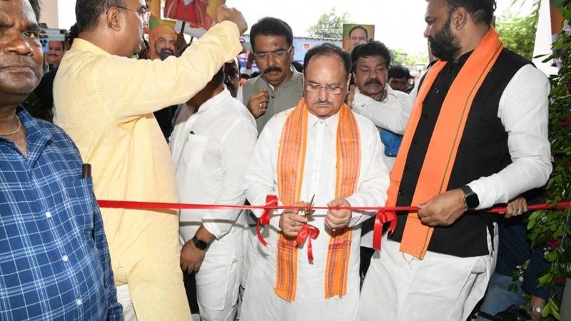 Nadda inaugurates health projects in Bihar