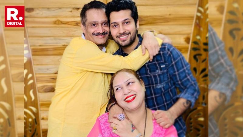 Namish Taneja with his family