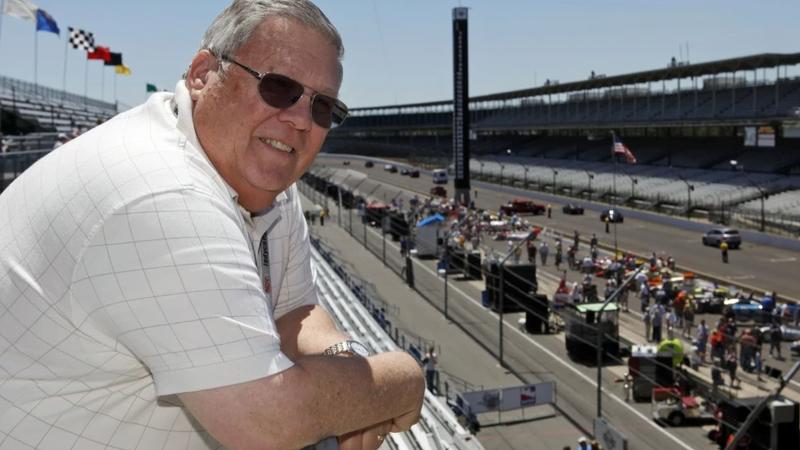 NASCAR honors longtime AP auto racing writer Mike Harris as 2025 Squier-Hall award recipient