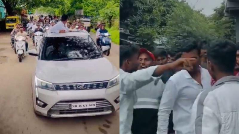 Nashik gangster's comeback rally goes viral