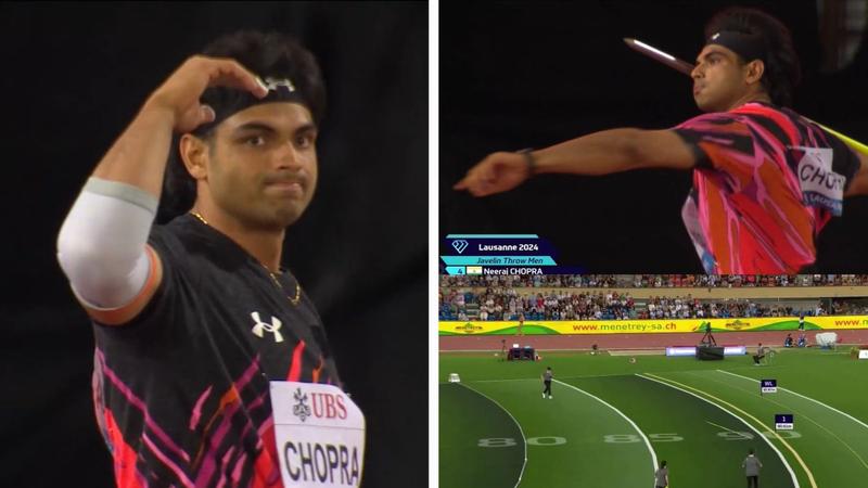 Neeraj Chopra's Season Best Throw at Lausanne Diamond League