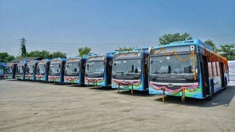 new electric buses