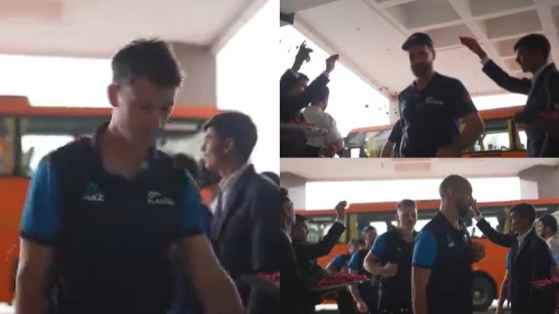 New Zealand cricketers reach Noida