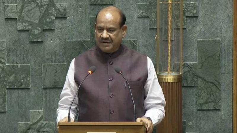 BJP MP Om Birla oath as a Lok Sabha Member