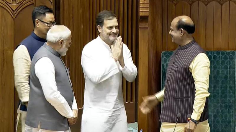 Lok Sabha leader of opposition Rahul Gandhi